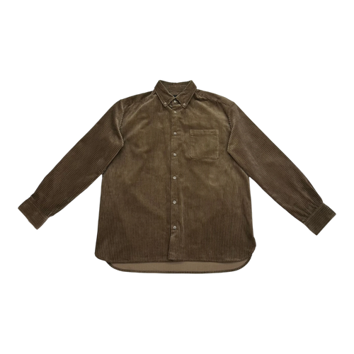 A.P.C. - Surchemise Malo Logo - Taupe Skjorte A.P.C. 
