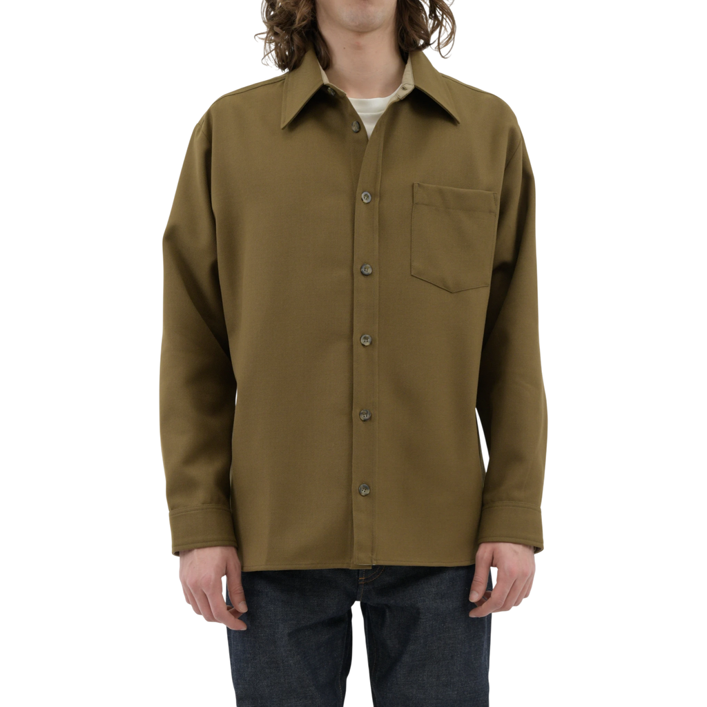 A.P.C Surchemise Overshirt - Khaki Overshirt A.P.C 