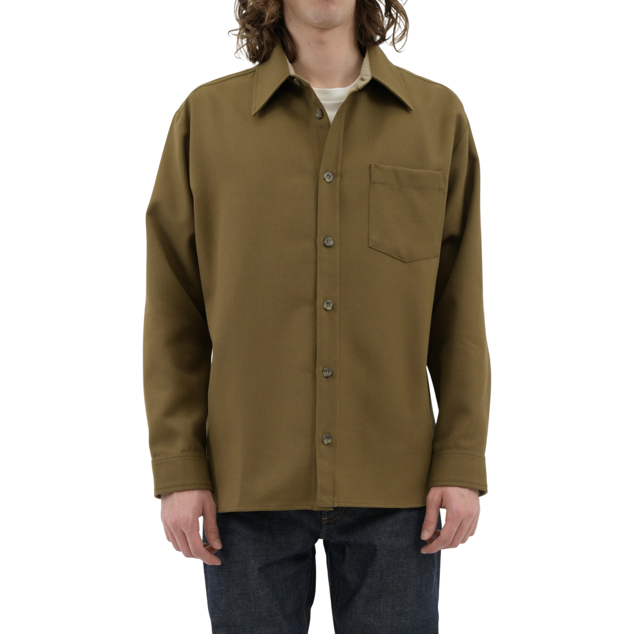 A.P.C Surchemise Overshirt - Khaki Overshirt A.P.C 