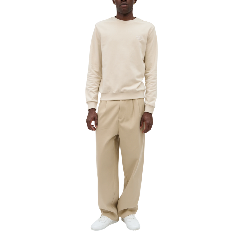 A.P.C Sweat Standard Rue Madame Sweatshirt - Mastic / Blanc T-shirt A.P.C 