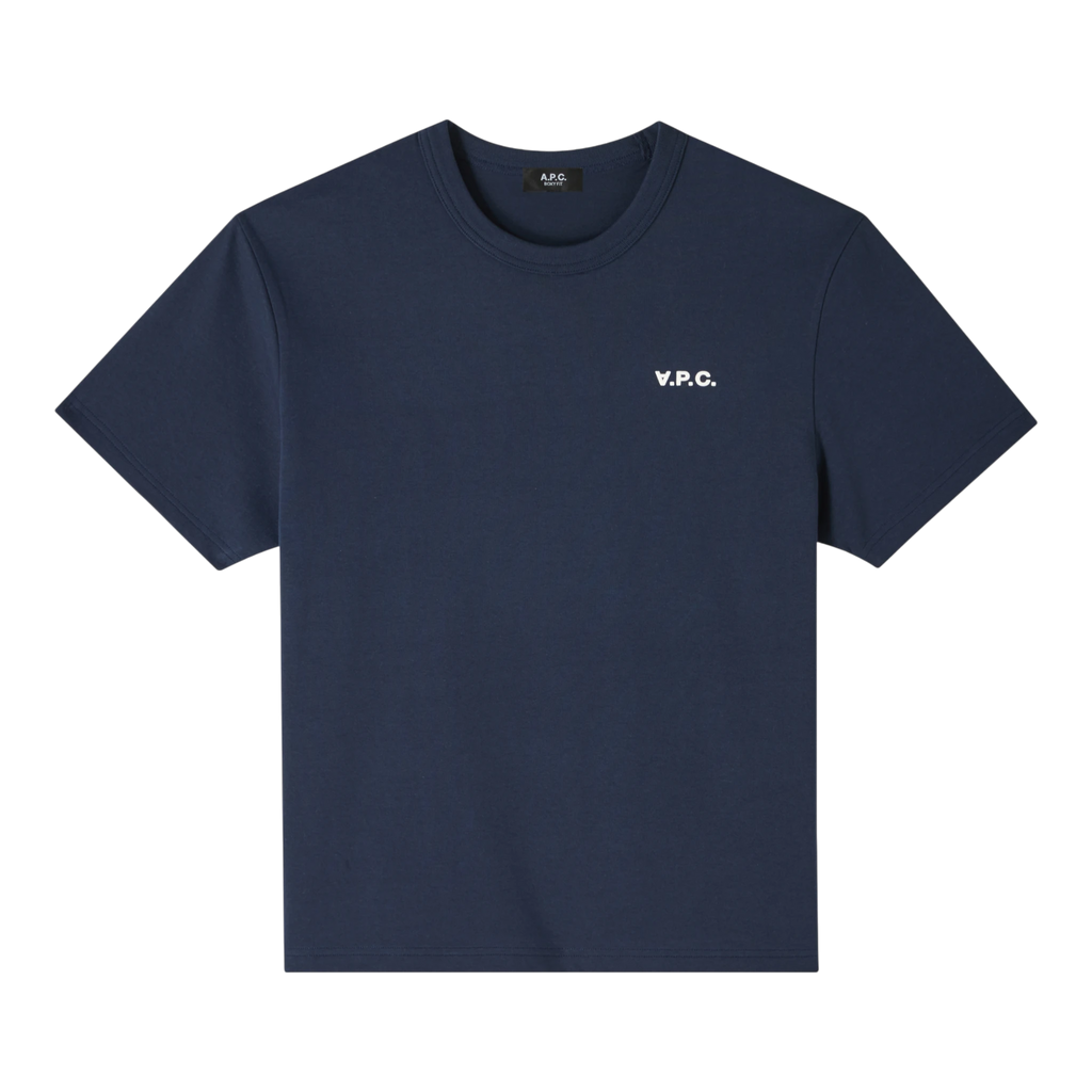 A.P.C T-Shirt Boxy Petit Vpc T-shirt - Dark Navy/Ecru T-shirt A.P.C 