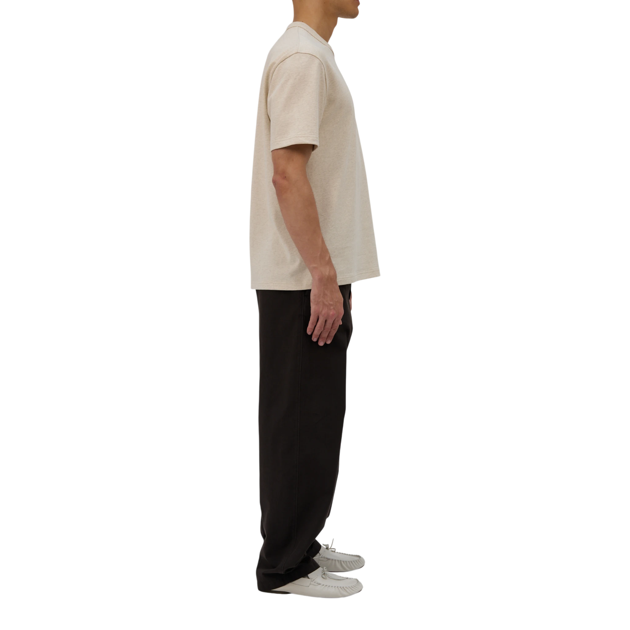 A.P.C T-Shirt Boxy Petit Vpc T-shirt - Ecru Chine/Ecru T-shirt A.P.C 