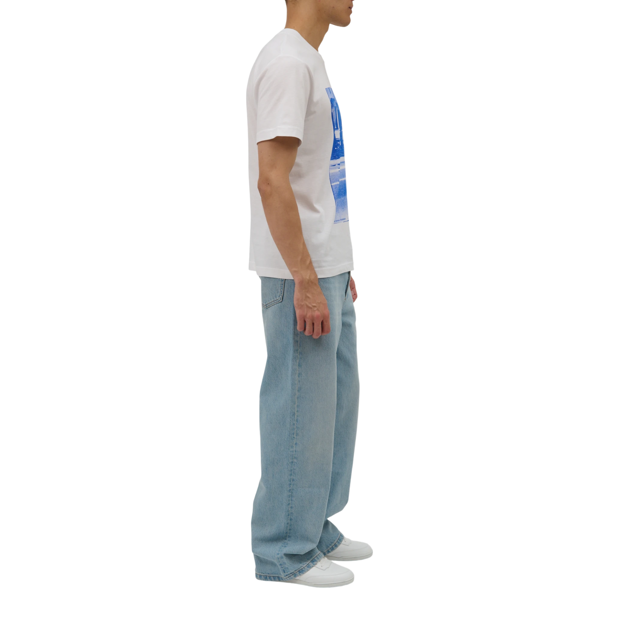 A.P.C T-Shirt Cali T-shirt - Iaa Blue T-shirt A.P.C 