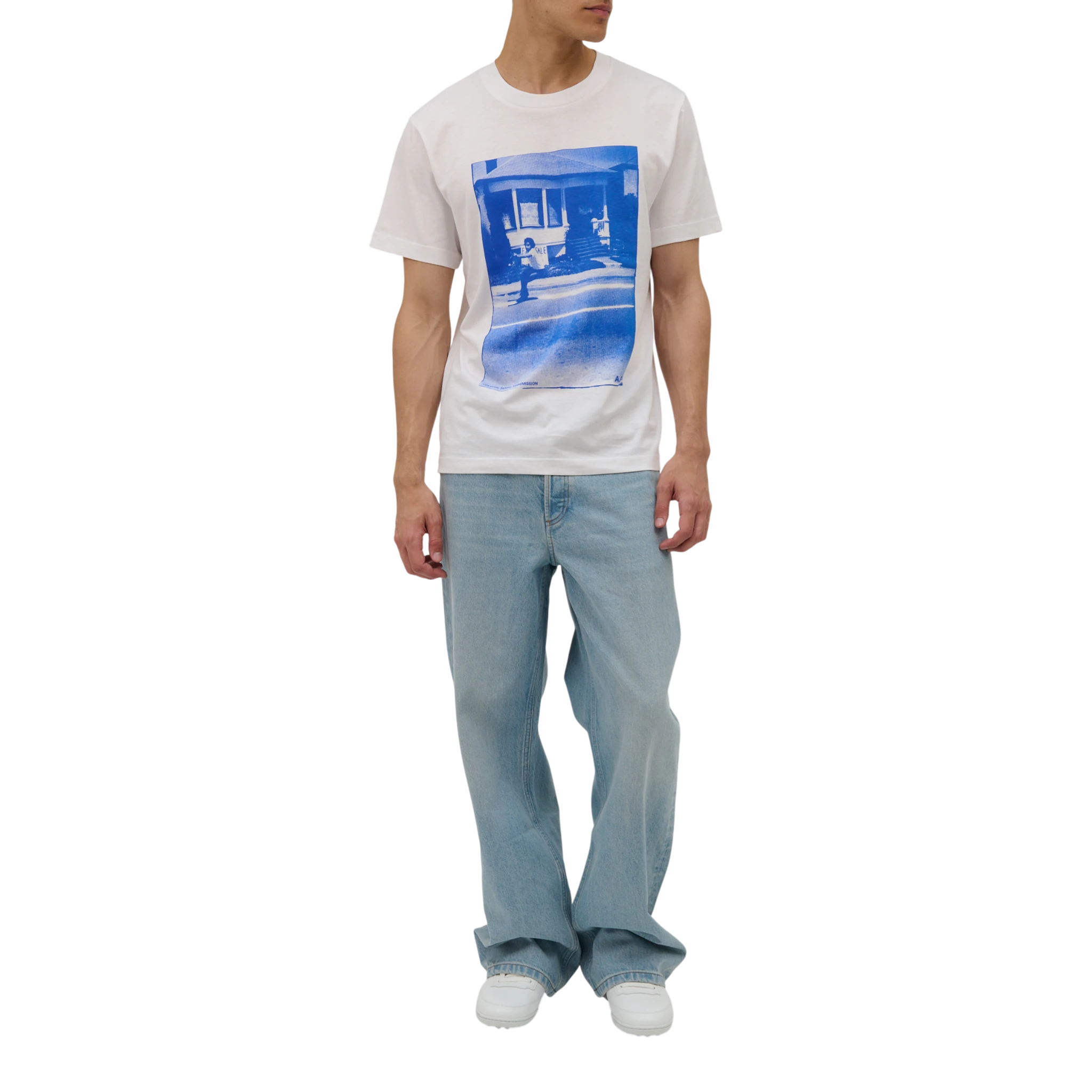 A.P.C T-Shirt Cali T-shirt - Iaa Blue T-shirt A.P.C 