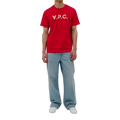 A.P.C T-Shirt Standard Grand Vpc T-shirt - Tga Red Ecru T-shirt A.P.C 
