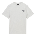 A.P.C. - T-Shirt Standard Rue Madame - Heathered Grey / Black T-skjorte A.P.C. 