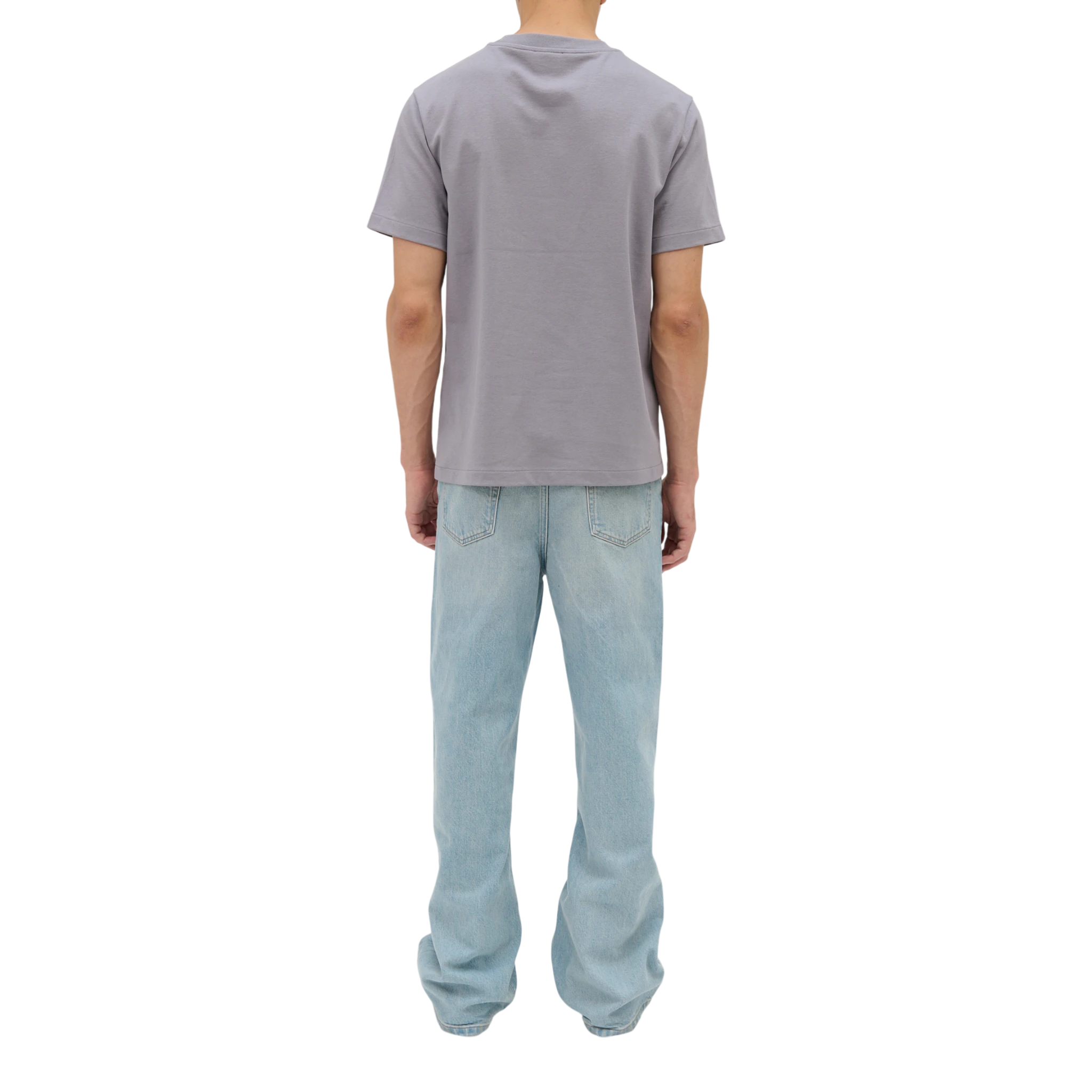 A.P.C T-Shirt Standard Rue Madame T-shirt - Thb Lilacs/White T-shirt A.P.C 