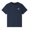A.P.C T-Shirt Standard Rue Madame T-shirt - Tiq Dark Navy/Ecru T-shirt A.P.C 