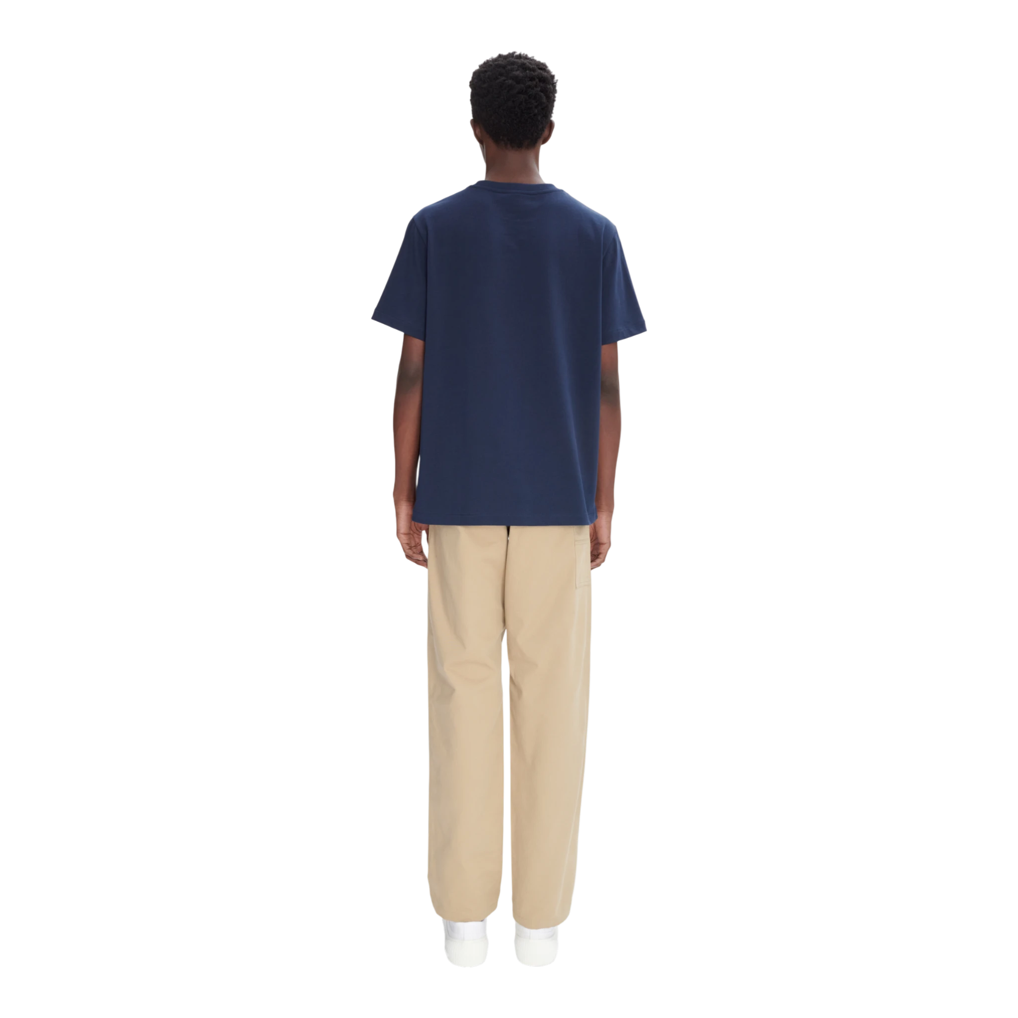 A.P.C T-Shirt Standard Rue Madame T-shirt - Tiq Dark Navy/Ecru T-shirt A.P.C 