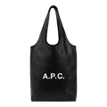 A.P.C Tote Ninon Small Bag - LZZ Black Tote Bag A.P.C 