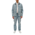 A.P.C Veste New Rodney Outerwear - Iab Light Blue Outerwear A.P.C 