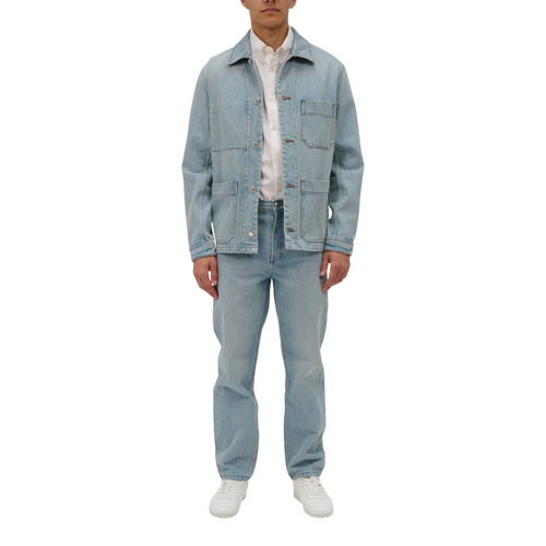 A.P.C Veste New Rodney Outerwear - Iab Light Blue Outerwear A.P.C 