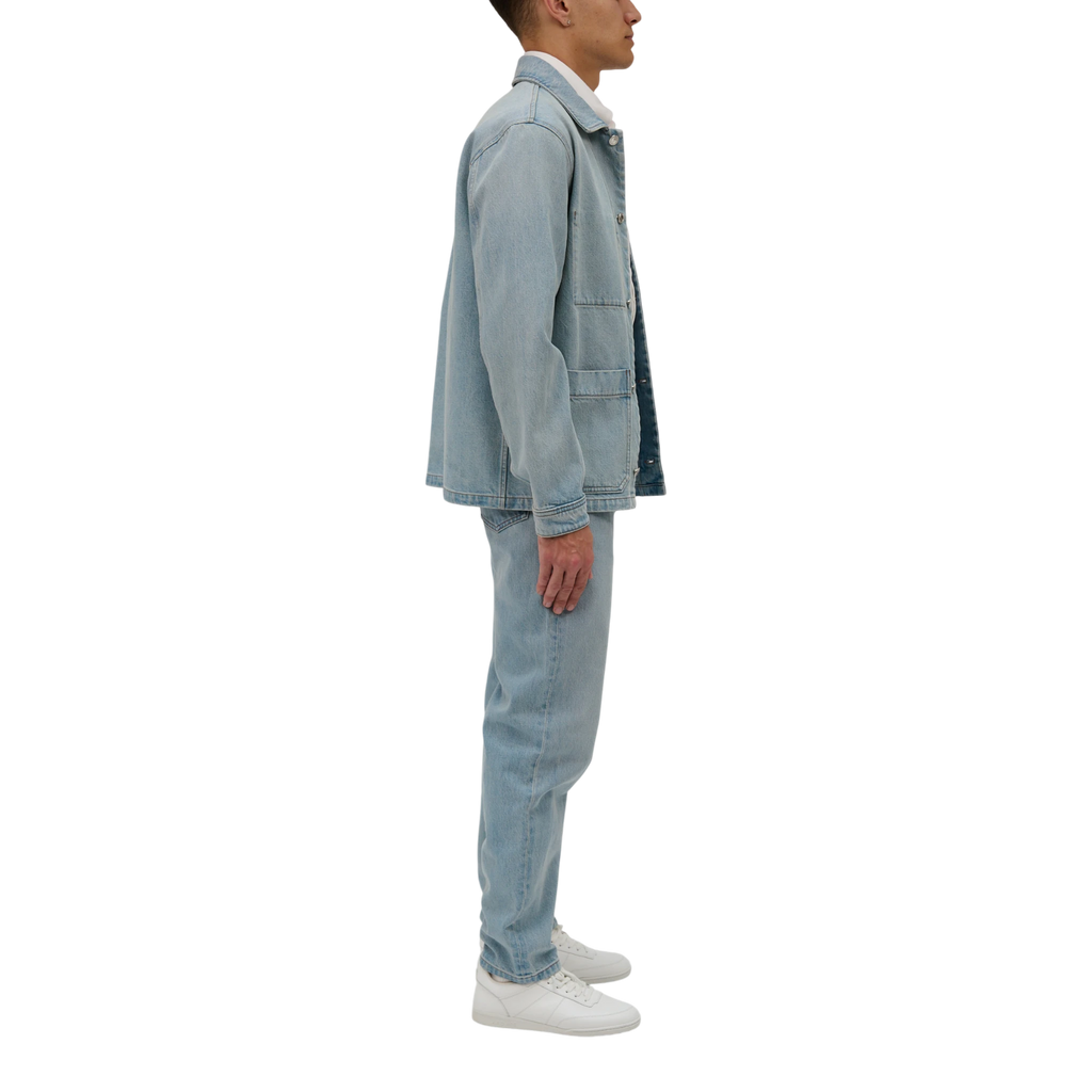 A.P.C Veste New Rodney Outerwear - Iab Light Blue Outerwear A.P.C 