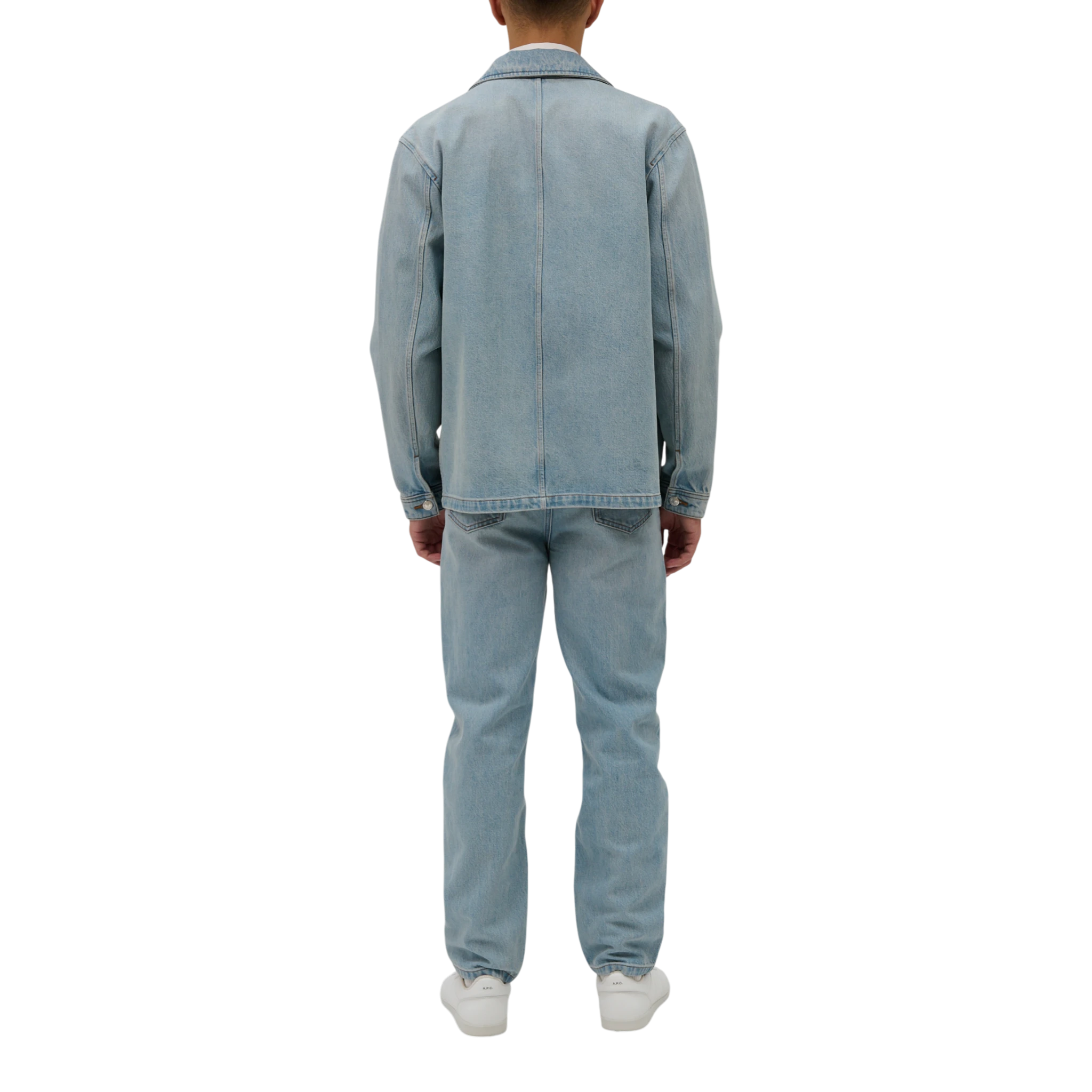 A.P.C Veste New Rodney Outerwear - Iab Light Blue Outerwear A.P.C 