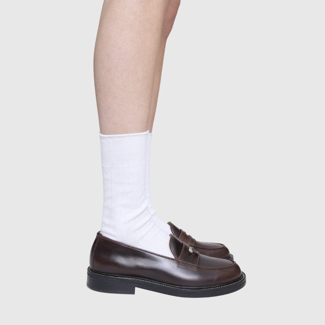 A.P.C. x Marc Jacobs Marc Jacobs H Mocassins - Dark Brown Shoes A.P.C. 