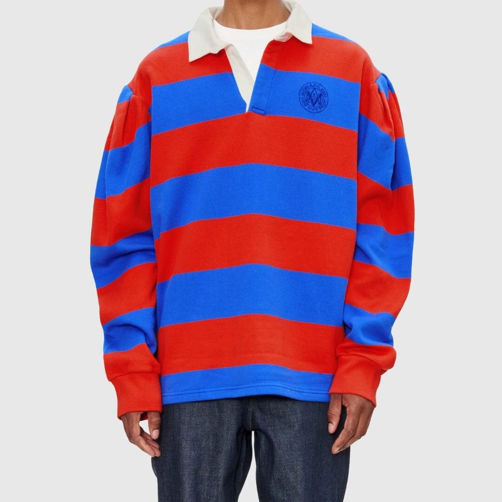 A.P.C. x Marc Jacobs The Unisex Polo - Bleu / Rouge Sweater A.P.C. 