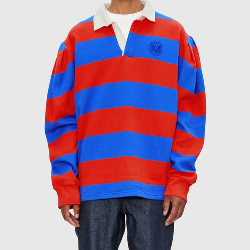A.P.C. x Marc Jacobs The Unisex Polo - Bleu / Rouge Sweater A.P.C. 