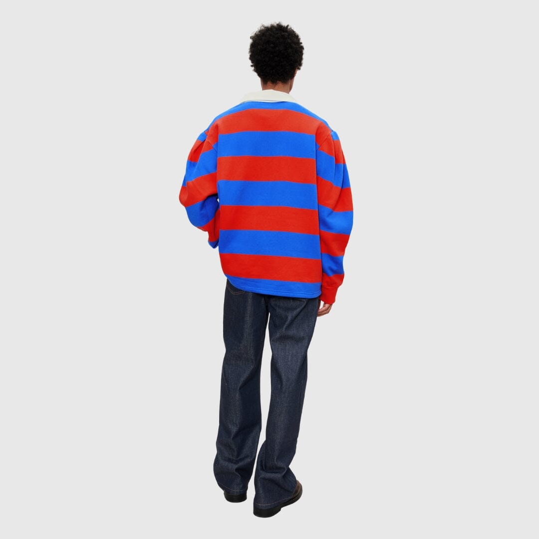 A.P.C. x Marc Jacobs The Unisex Polo - Bleu / Rouge Sweater A.P.C. 
