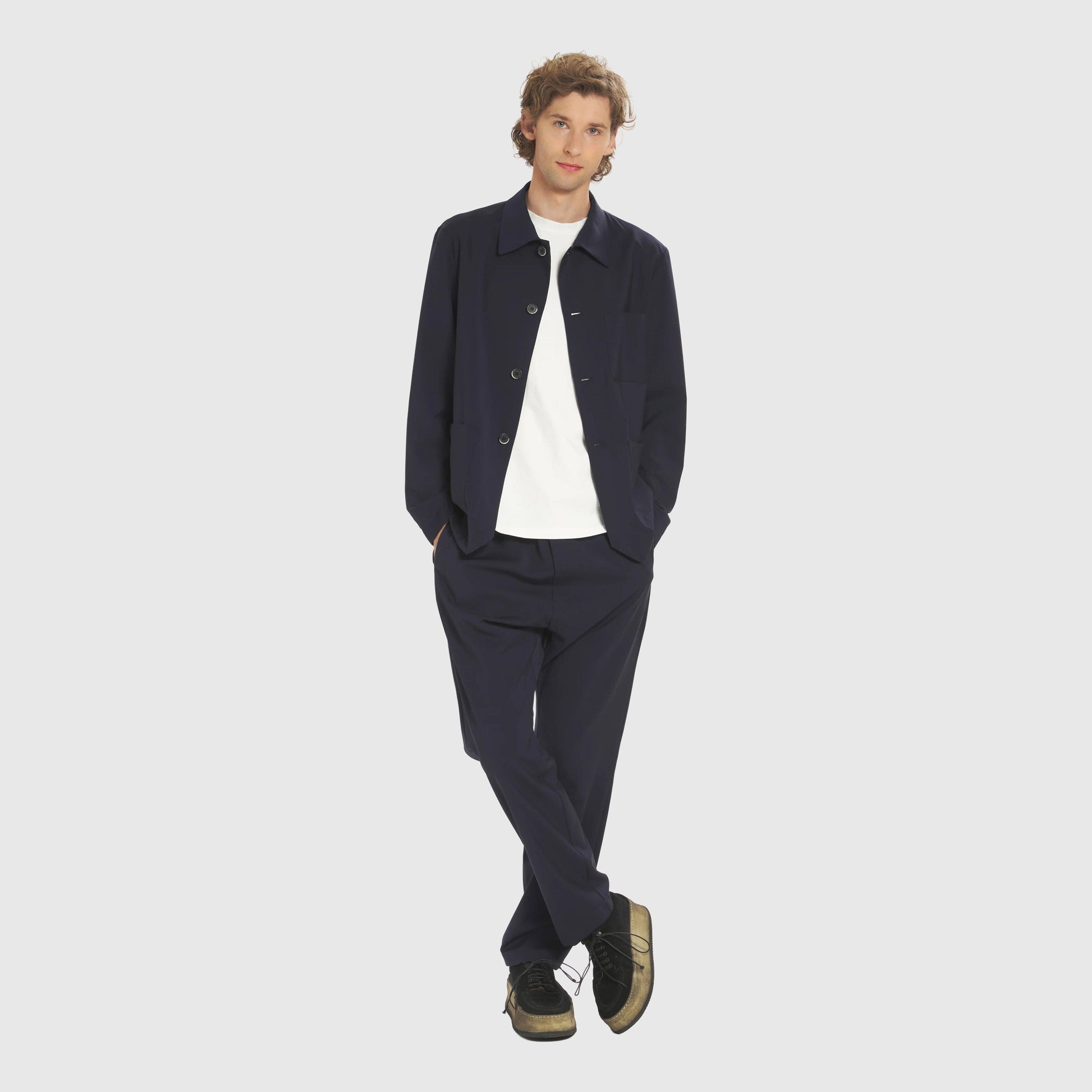 Barena Venezia Bativoga Trousers - Navy Pants Barena Venezia 