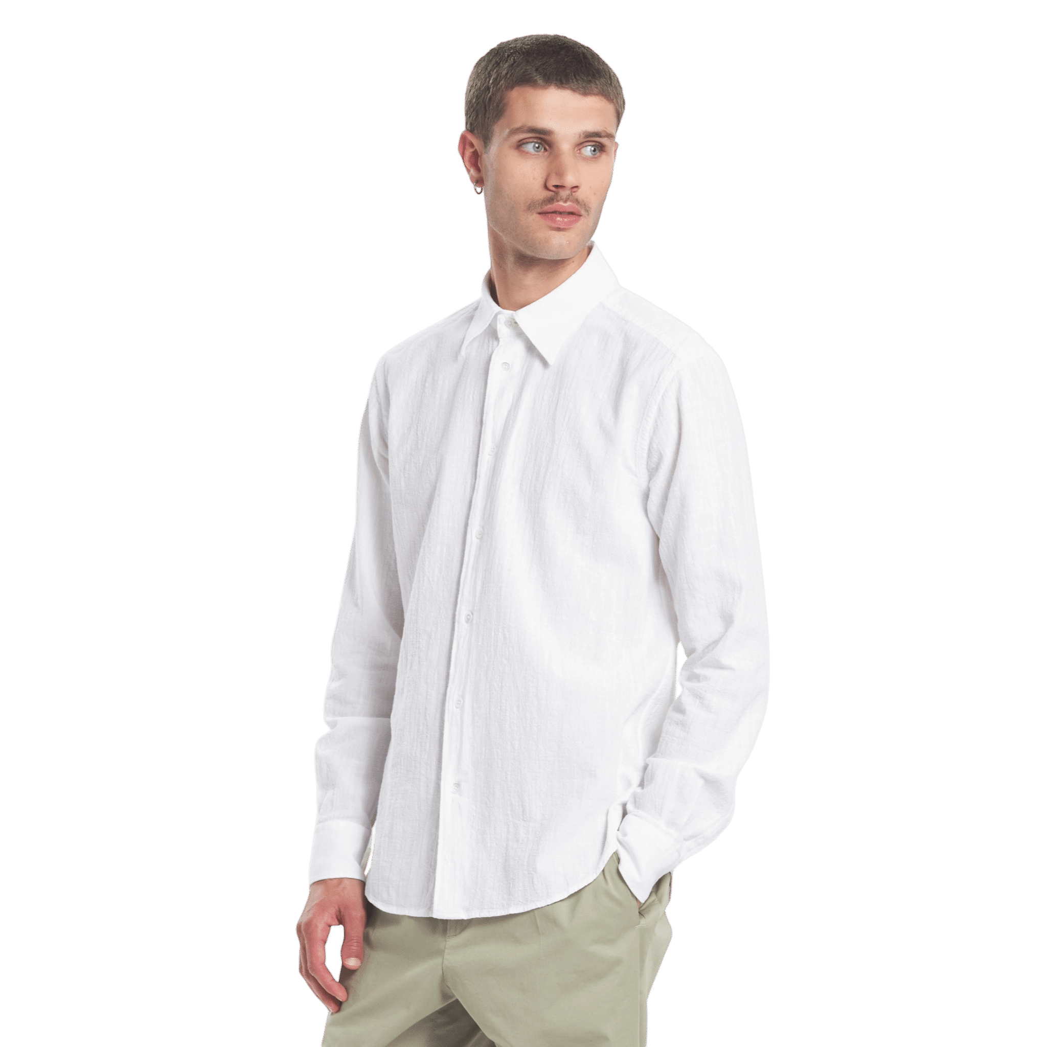 Barena Venezia Shirt Maridola Lanchin - Bianco Shirt Barena Venezia 