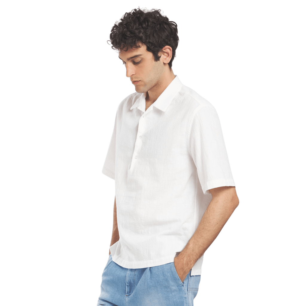 Barena Venezia Shirt Mola Lanchin - Bianco Shirt Barena Venezia 