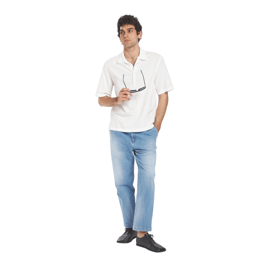 Barena Venezia Shirt Mola Lanchin - Bianco Shirt Barena Venezia 