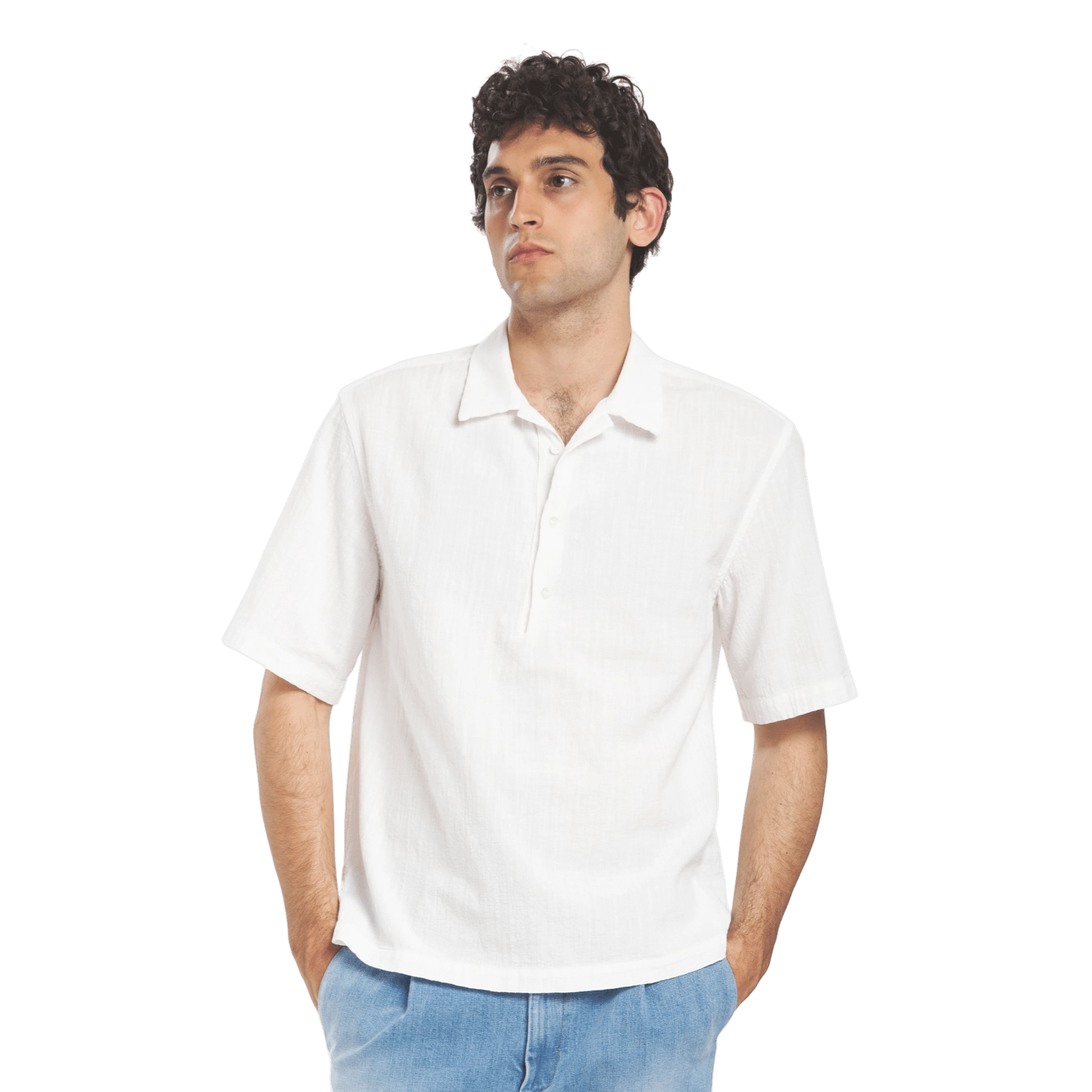 Barena Venezia Shirt Mola Lanchin - Bianco Shirt Barena Venezia 
