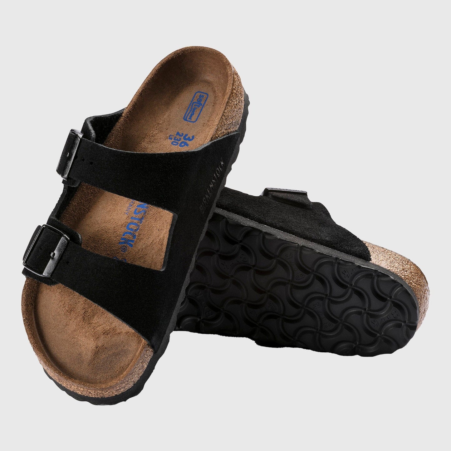 Birkenstock Arizona Sandal Suede - Black Sandals Birkenstock 