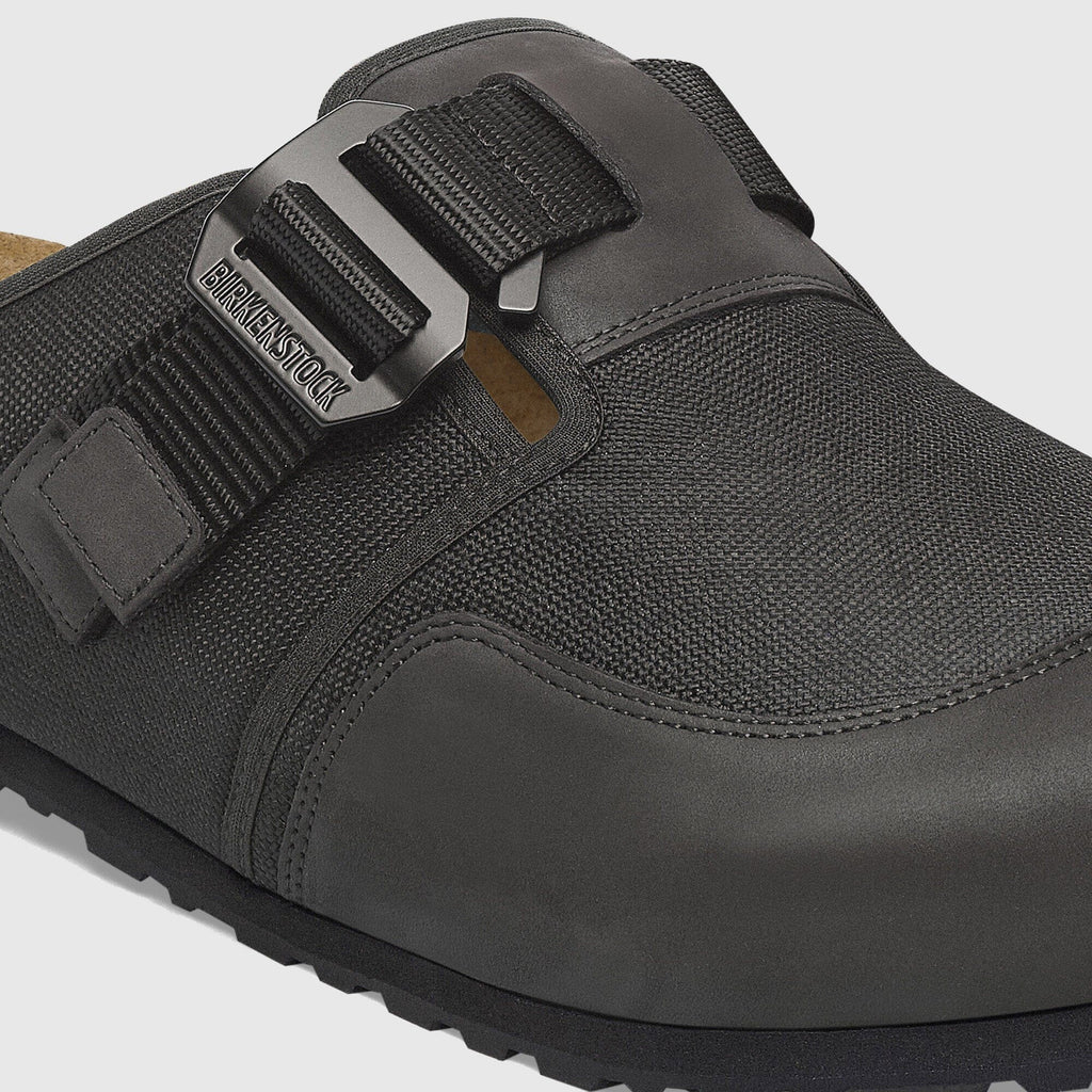 Birkenstock Boston Nova Clog Textile - Black Shoes Birkenstock 