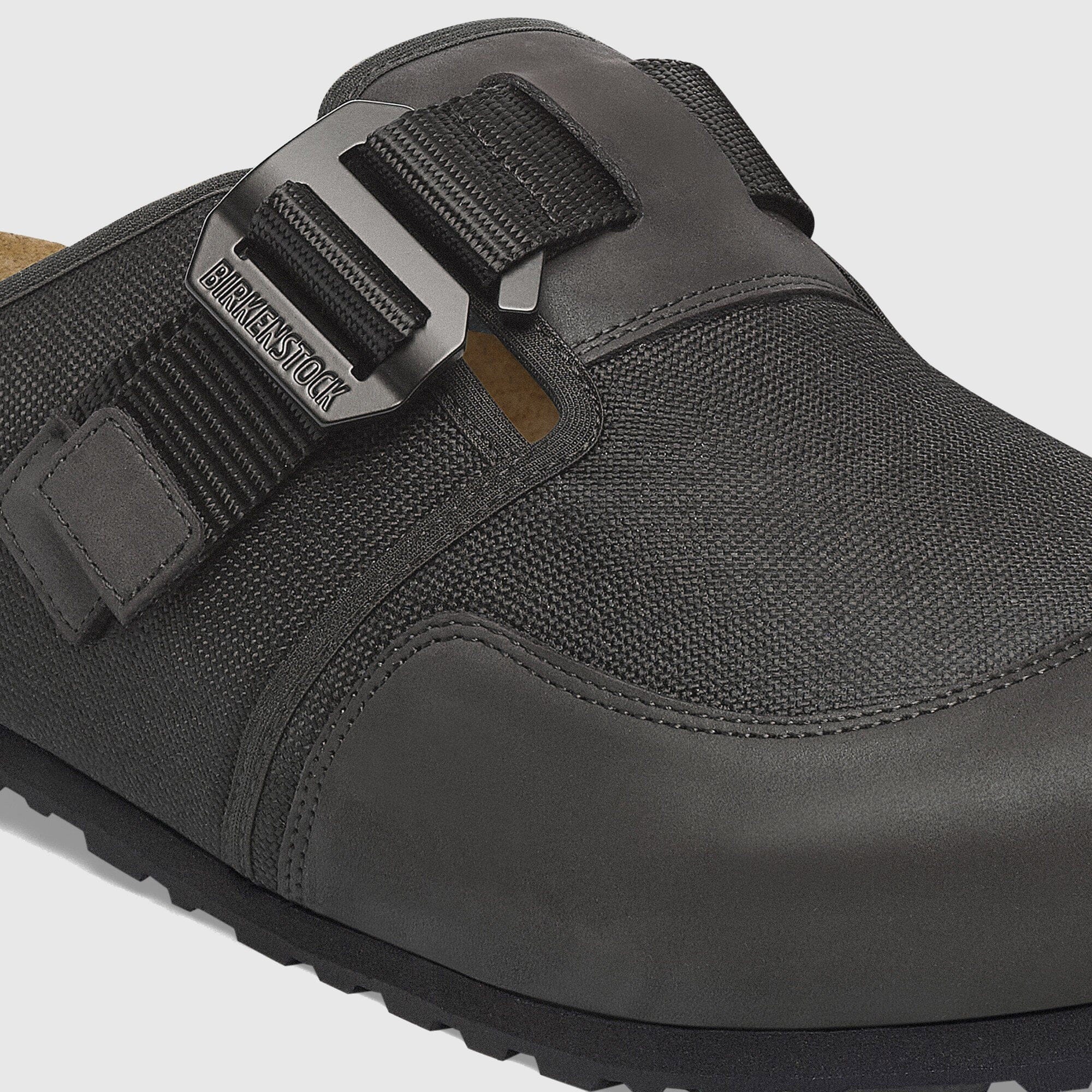 Birkenstock Boston Nova Clog Textile - Black Shoes Birkenstock 
