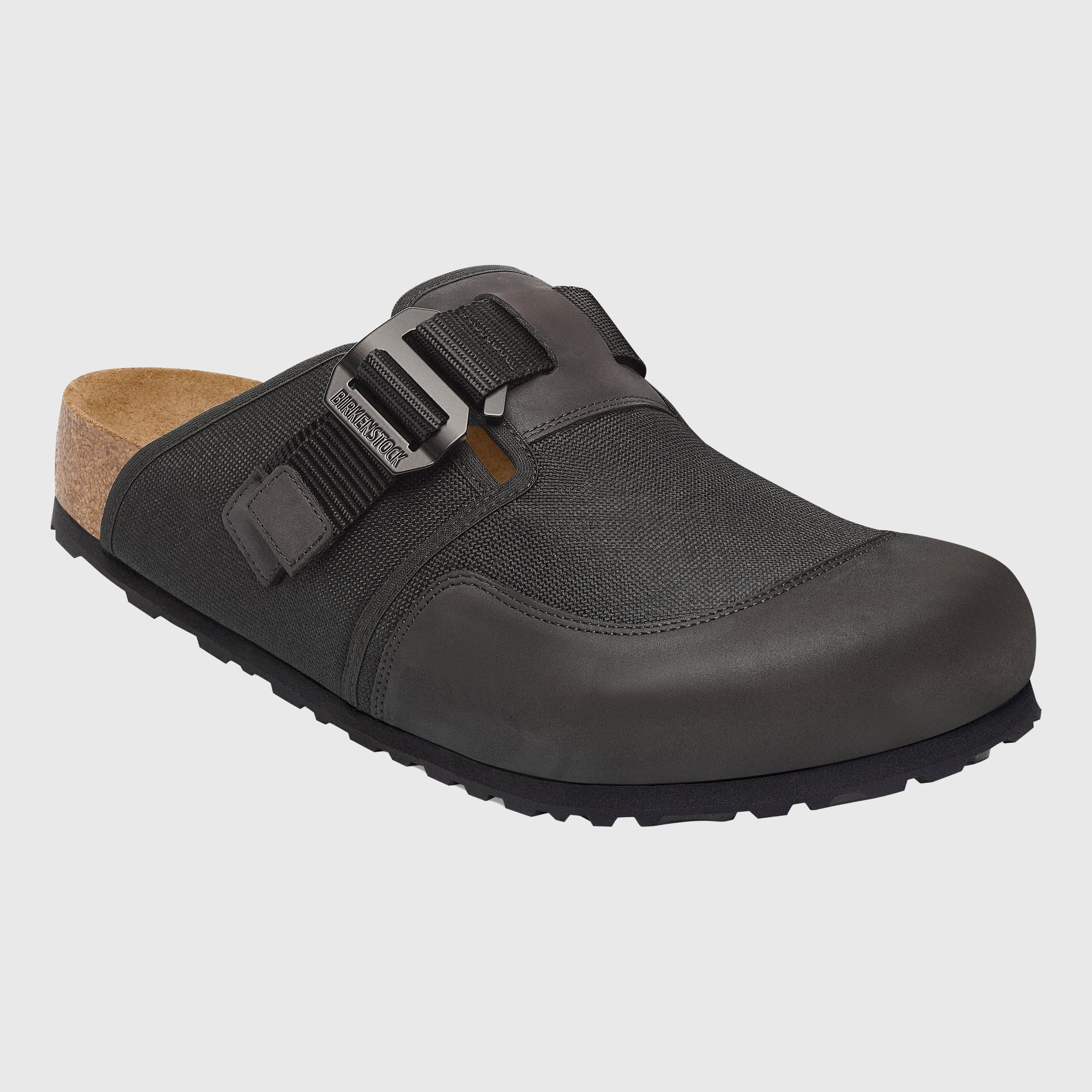 Birkenstock Boston Nova Clog Textile - Black Shoes Birkenstock 