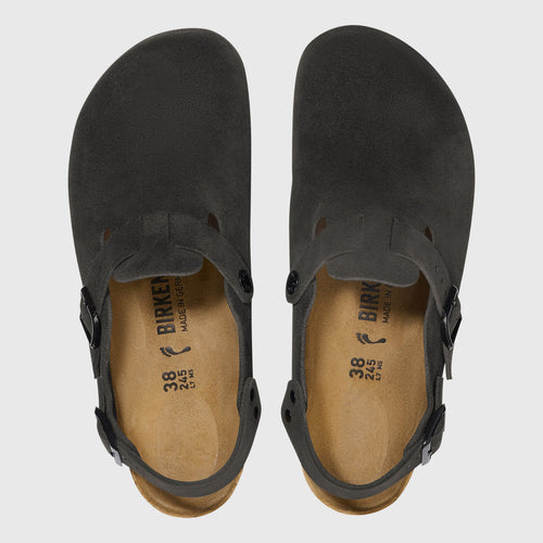 Birkenstock Tokio II Clog Suede - Black Shoes Birkenstock 