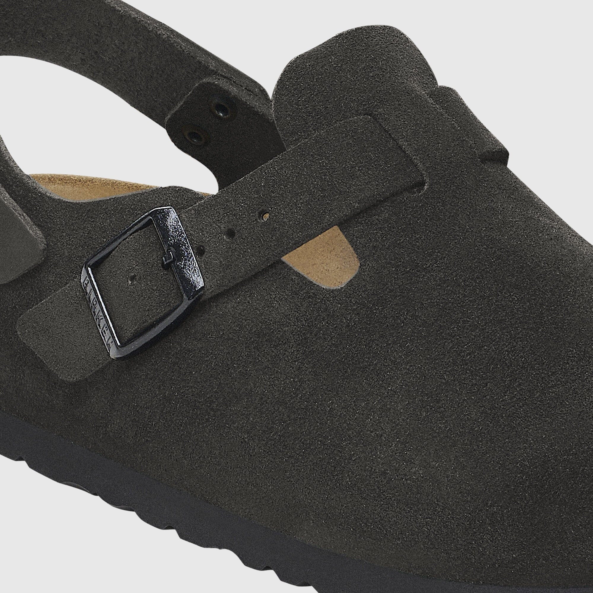 Birkenstock Tokio II Clog Suede - Black Shoes Birkenstock 