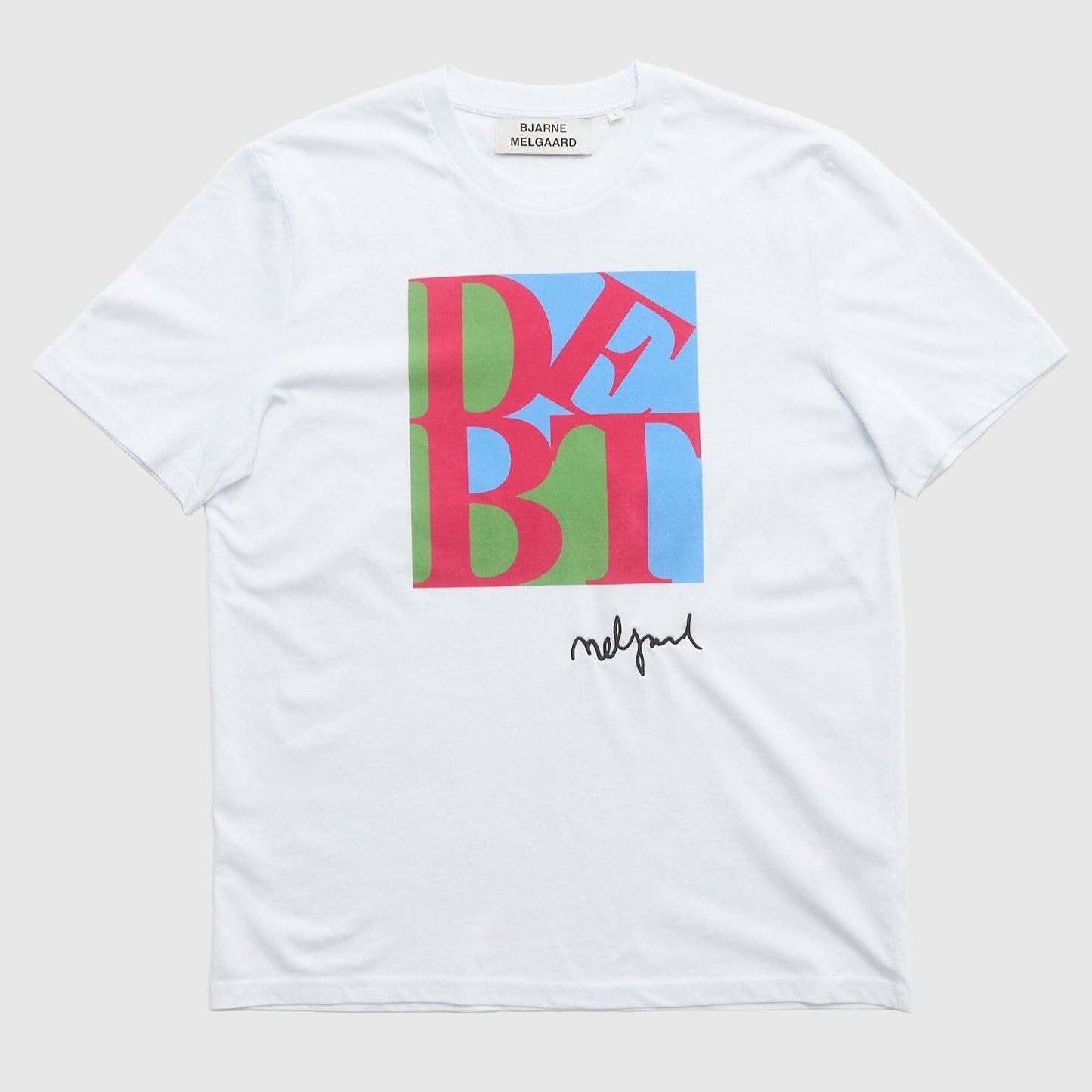 Bjarne Melgaard Debt T-shirt - White T-Shirt Bjarne Melgaard 