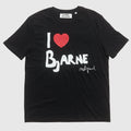 Bjarne Melgaard I Love Bjarne T-shirt - Black T-Shirt Bjarne Melgaard 