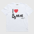 Bjarne Melgaard I Love Bjarne T-shirt - White T-Shirt Bjarne Melgaard 