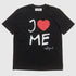 Bjarne Melgaard I Love Me T-shirt - Black T-Shirt Bjarne Melgaard 