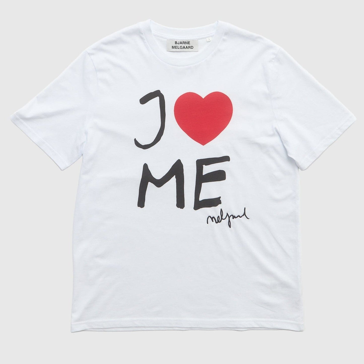 Bjarne Melgaard I Love Me T-shirt - White T-Shirt Bjarne Melgaard 