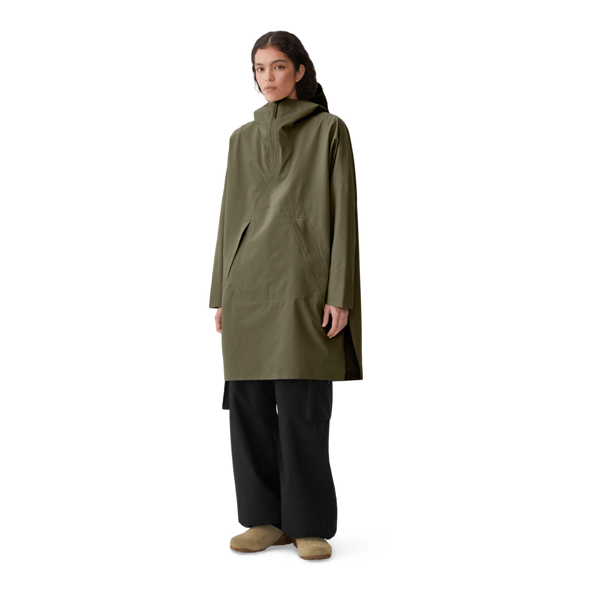 Blæst Aalesund Poncho - Grape Leaf Outerwear Blæst 