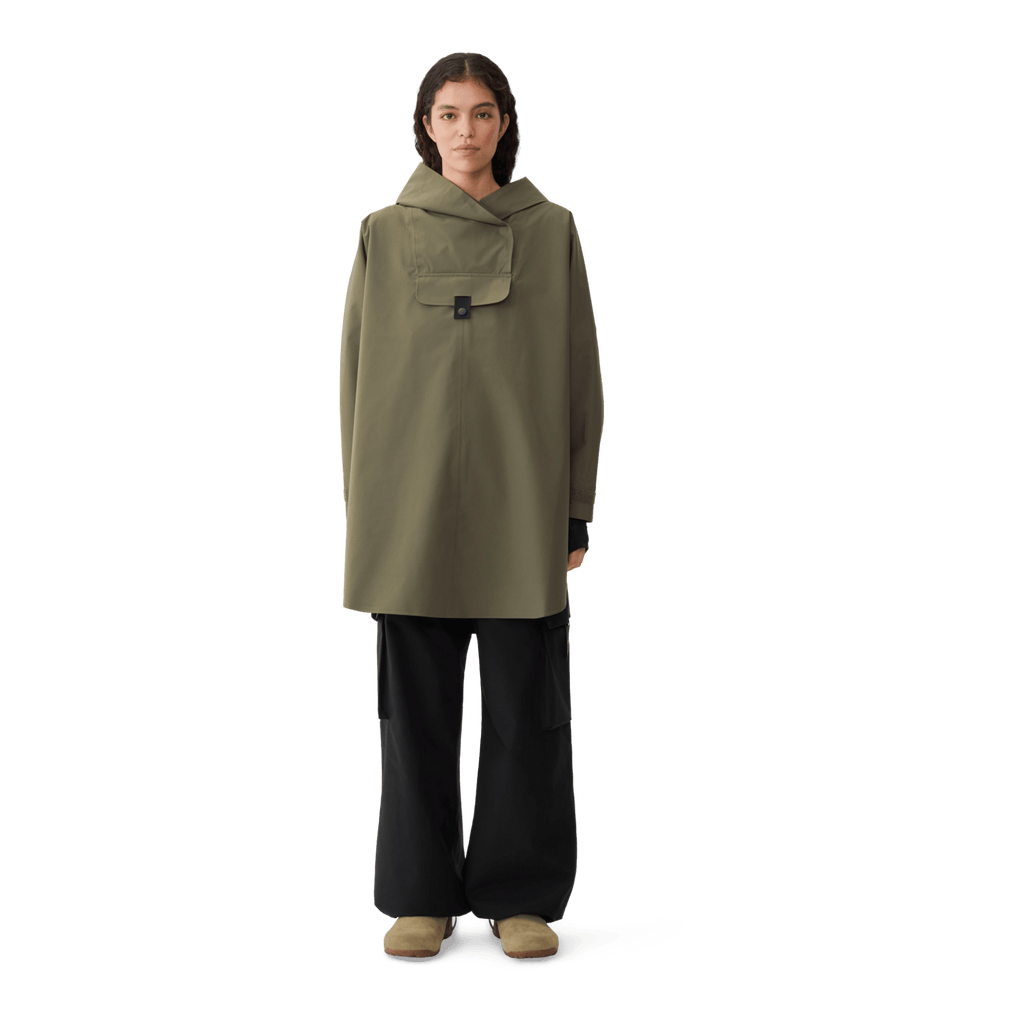 Blæst Aalesund Poncho - Grape Leaf Outerwear Blæst 