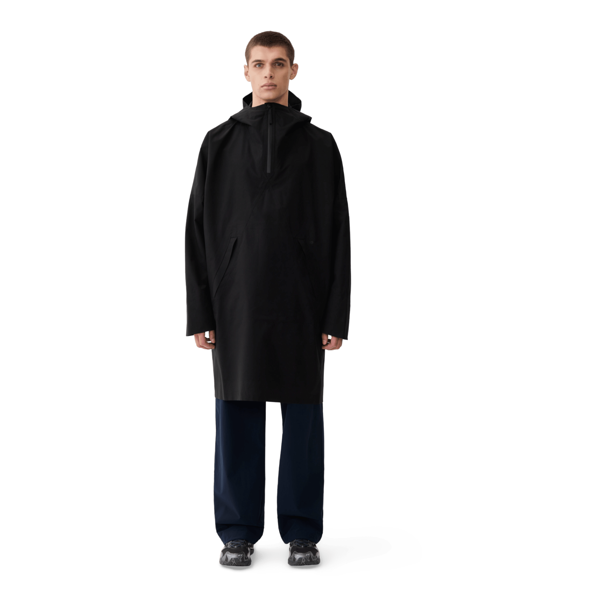 Blæst Aalesund Poncho - Svart Outerwear Blæst 