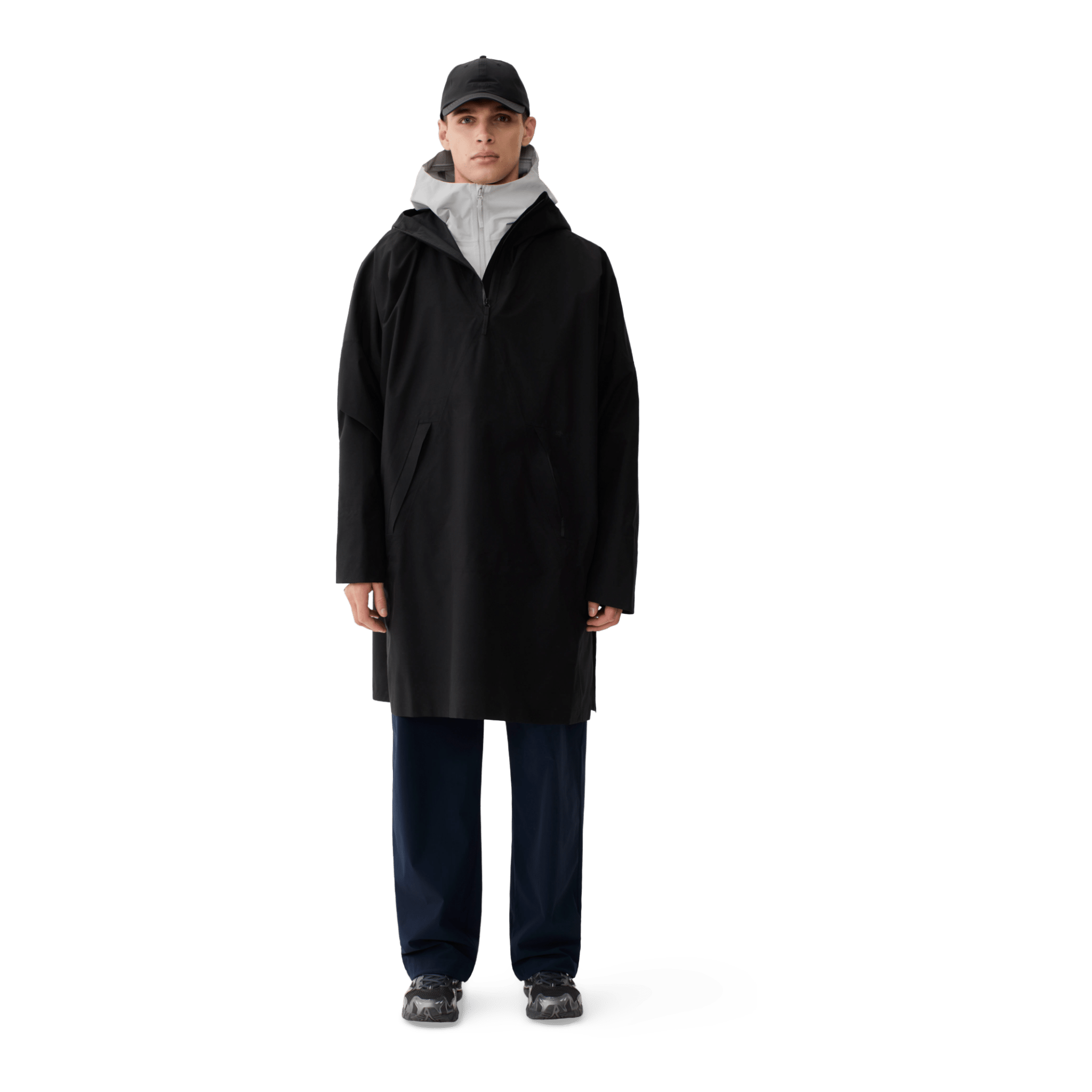 Blæst Aalesund Poncho - Svart Outerwear Blæst 