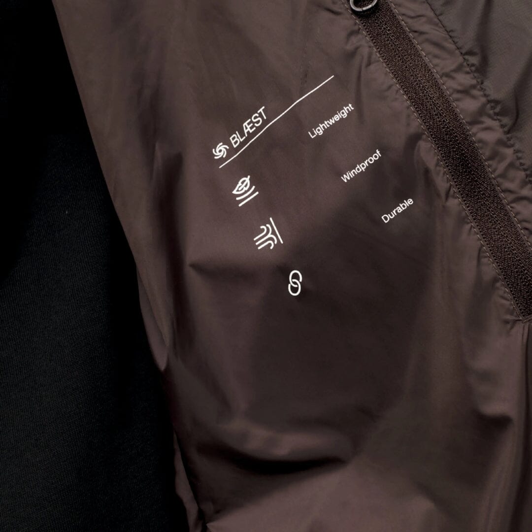Blæst Perma Down Jacket - Brown Soil Jacket Blæst 