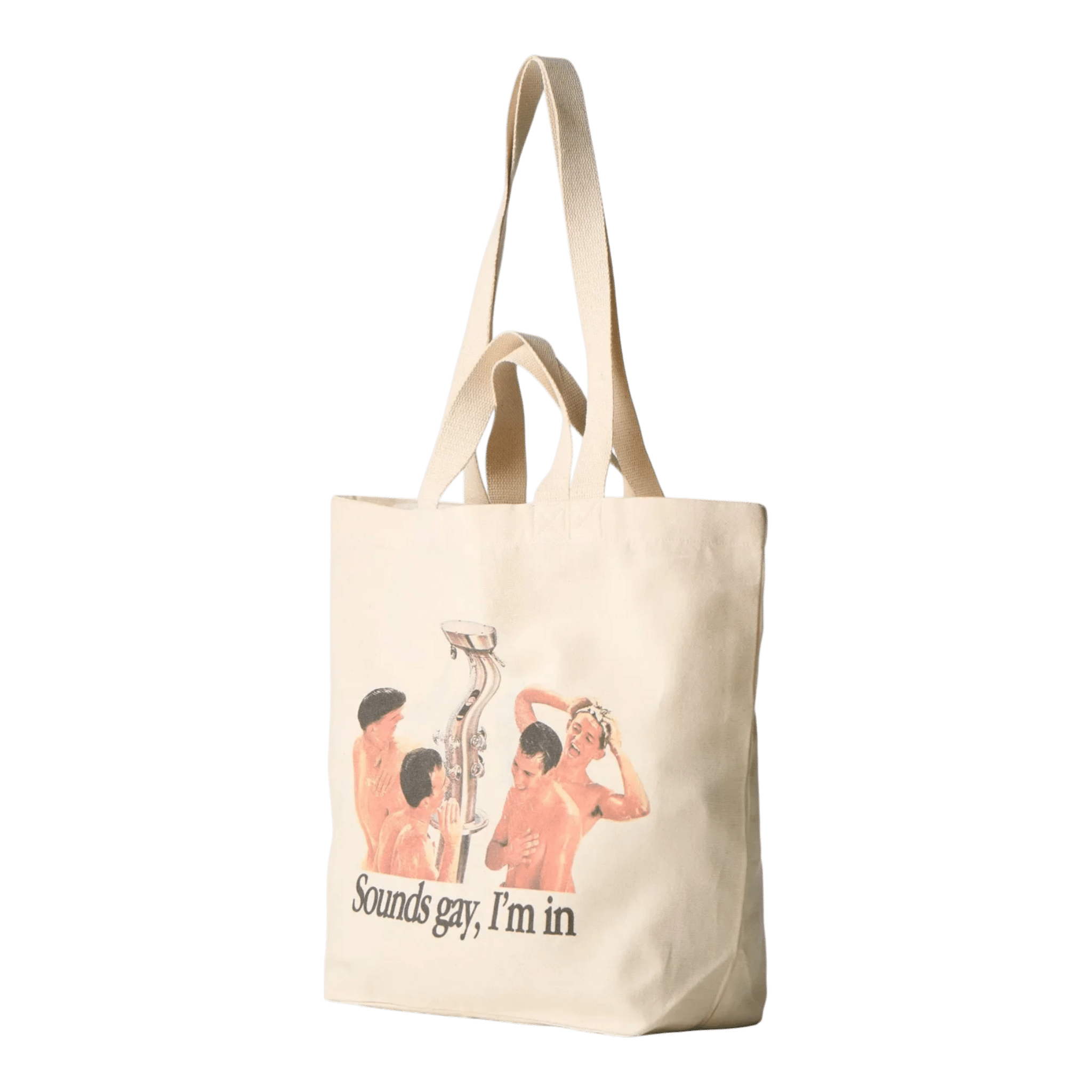 Carne Bollente Ally Gay Tote Bag - Natural Tote Bag Carne Bollente 