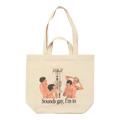 Carne Bollente Ally Gay Tote Bag - Natural Tote Bag Carne Bollente 