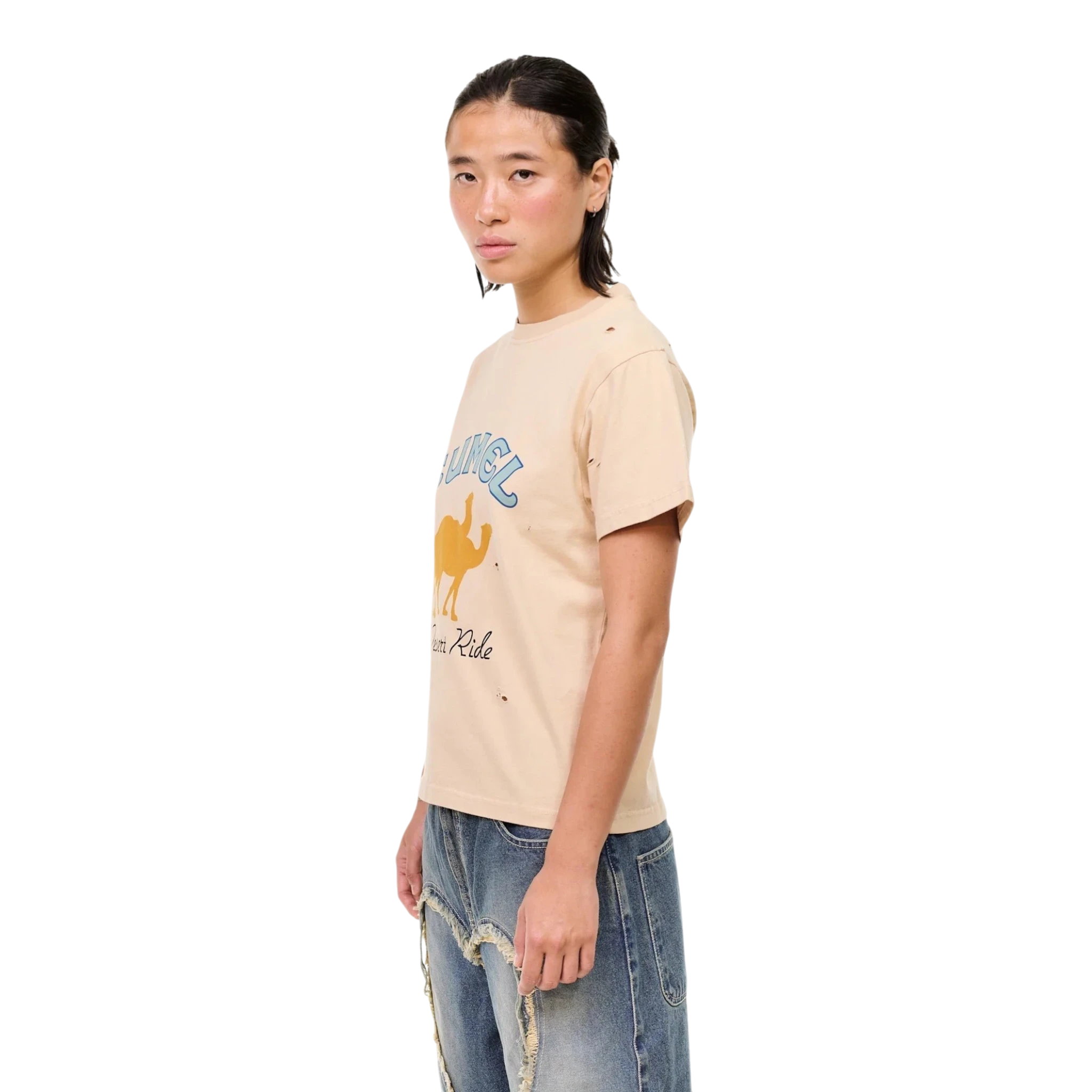Carne Bollente Cumel T-shirt - Off-Beige T-shirt Carne Bollente 