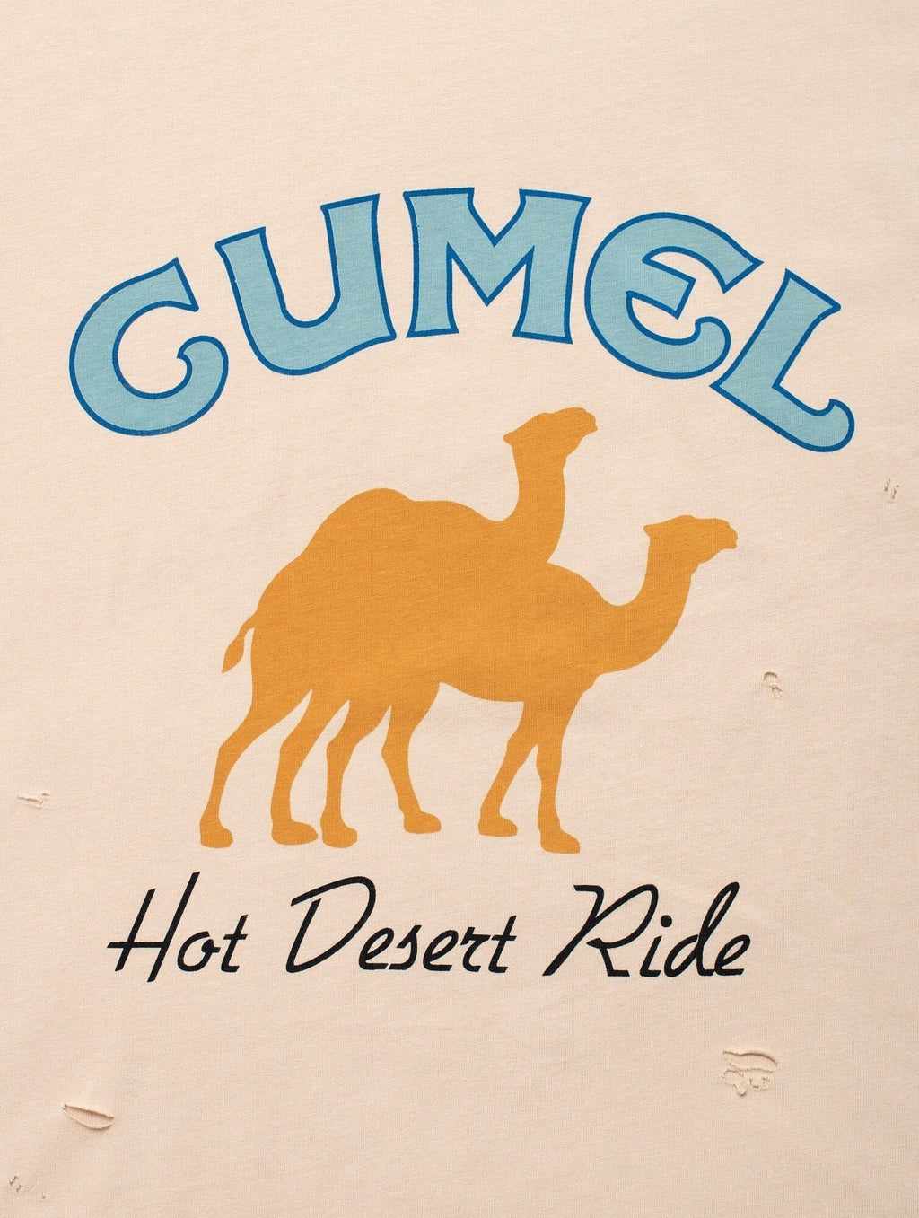 Carne Bollente Cumel T-shirt - Off-Beige T-shirt Carne Bollente 