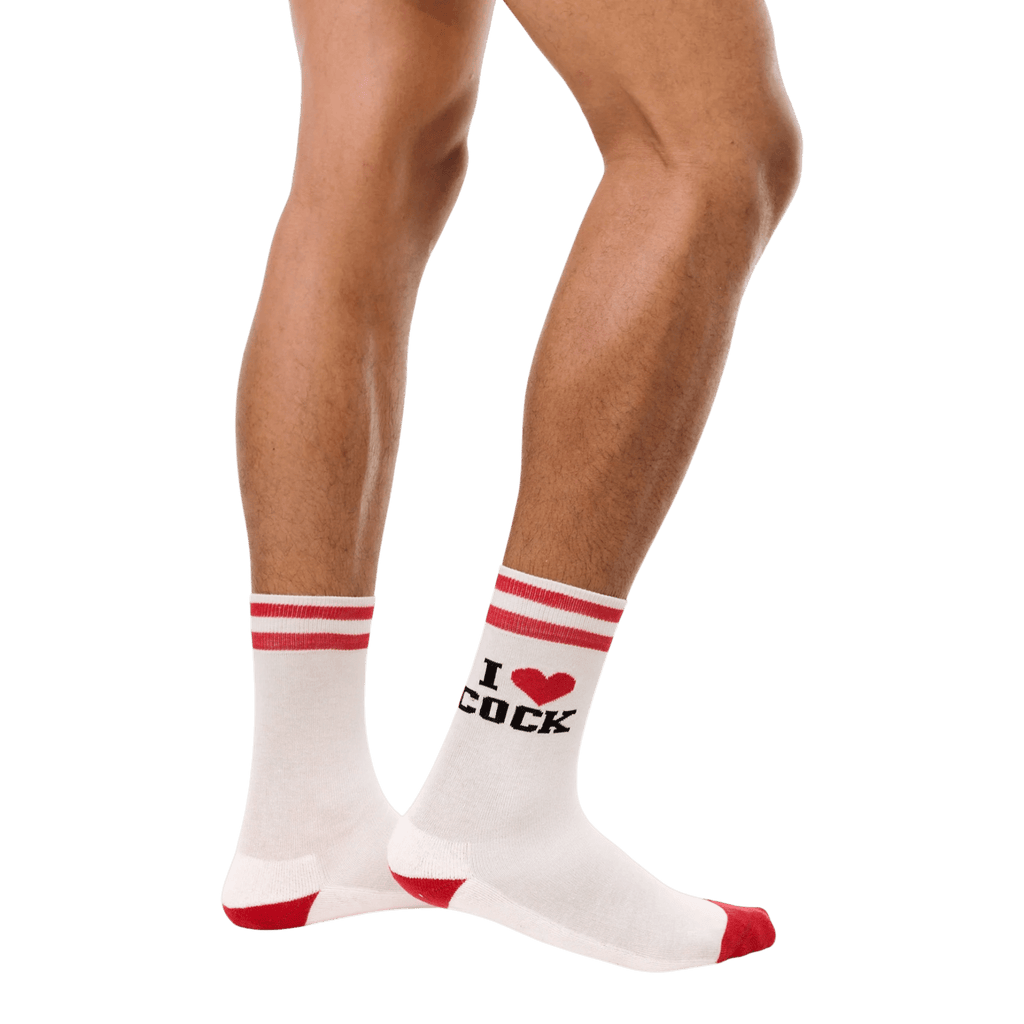 Carne Bollente Dirty Laundry Socks - Cream Socks Carne Bollente 