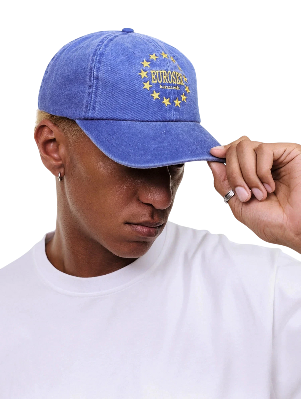 Carne Bollente F*ck & Resist Cap - Off-Blue Cap Carne Bollente 