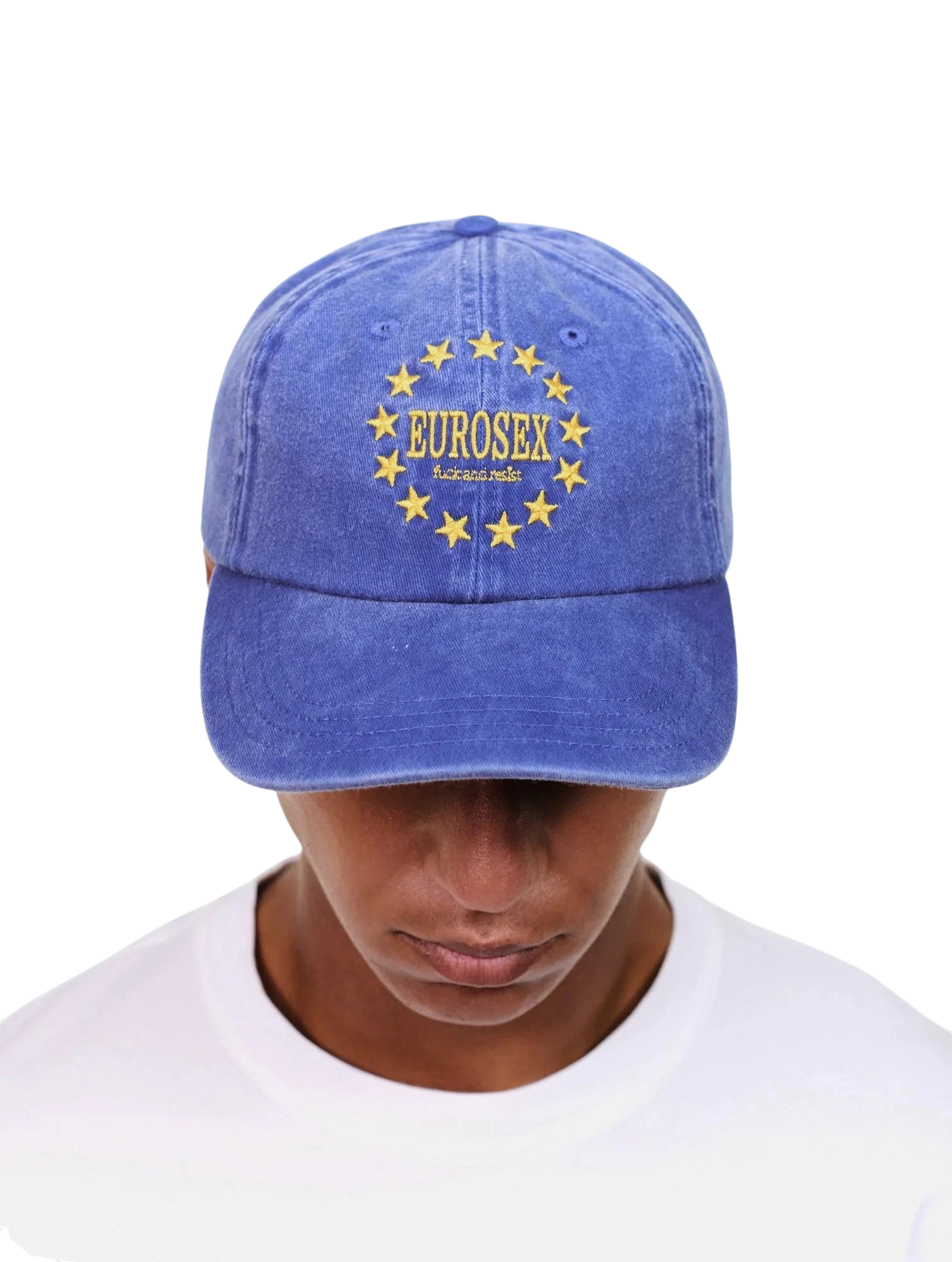Carne Bollente F*ck & Resist Cap - Off-Blue Cap Carne Bollente 